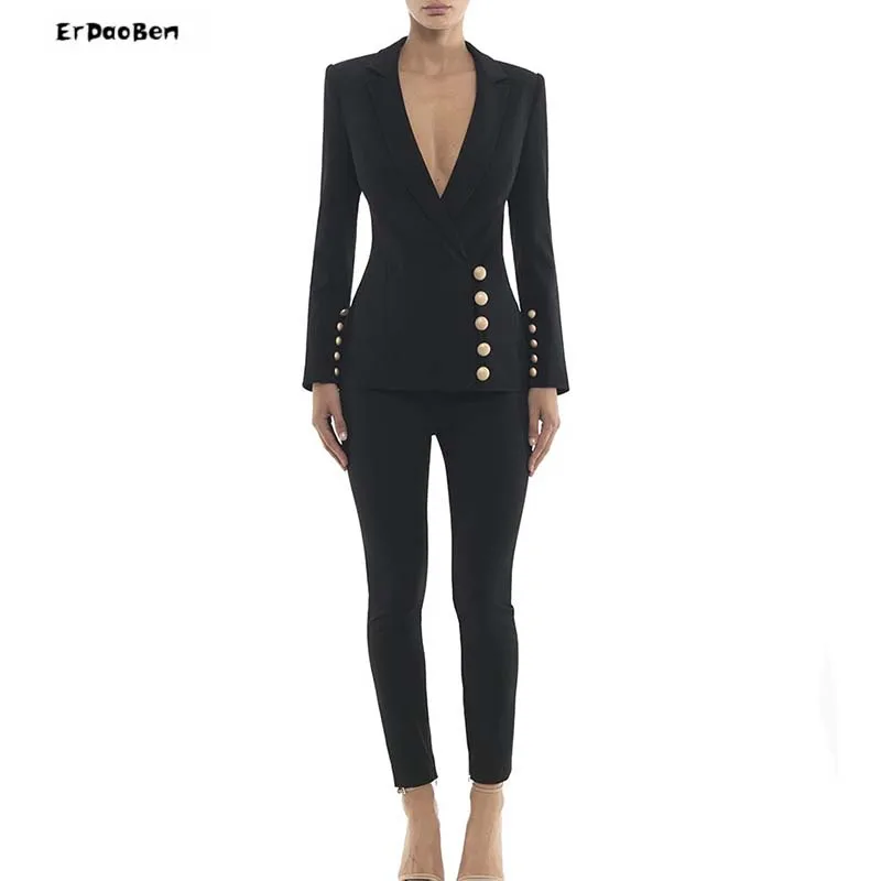 ERDAOBEN 2018 New Fashion Winter Woman Sets Long Sleeve Jacket&Pants 2 Two Pieces Set Night Out Celebrity Evening Party BH5695
ERDAOBEN 2018 New Fashion Winter Woman Sets Long Sleeve Jacket&Pants 2 Two Pieces Set Night Out Celebrity Evening Party BH5695