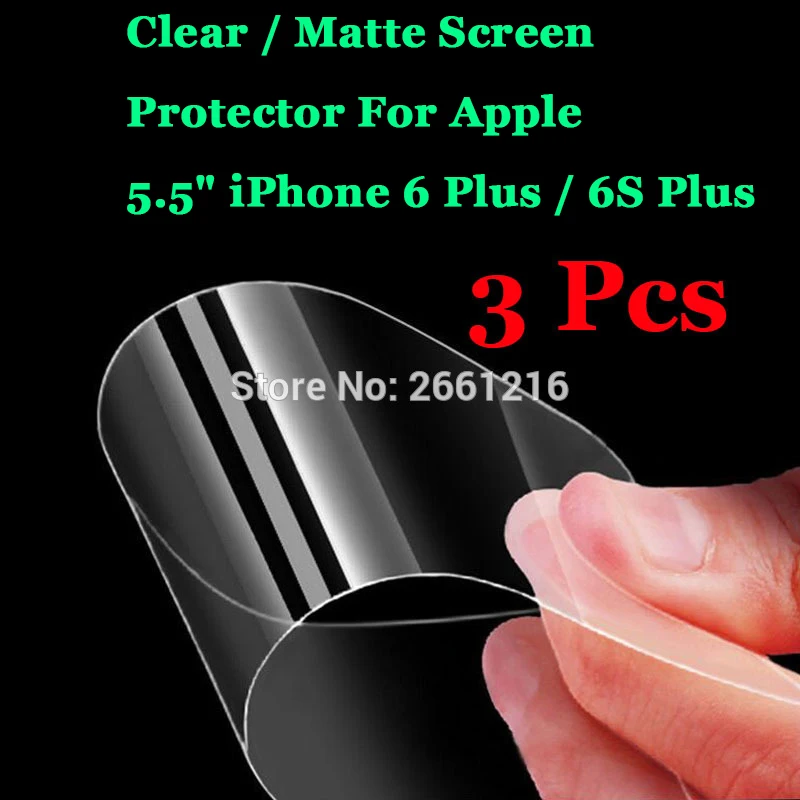 3 шт./лот для Apple 5,5 "iPhone 6 Plus/6 S Plus HD Прозрачная/Антибликовая матовая Передняя защитная пленка для сенсорной пленки
3 шт./лот для Apple 5,5 "iPhone 6 Plus/6 S Plus HD Прозрачная/Антибликовая матовая Передняя защитная пленка для сенсорной пленки