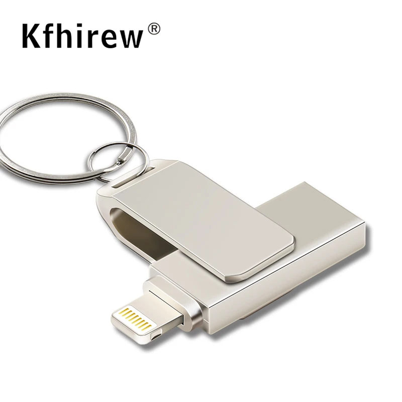 2 IN 1 Usb Flash Drive 128GB 16G 32G 64GB Pen drive HD external storage memory stick For iphone 7 7 Plus 6 6s Plus ipad Pendrive
2 IN 1 Usb Flash Drive 128GB 16G 32G 64GB Pen drive HD external storage memory stick For iphone 7 7 Plus 6 6s Plus ipad Pendrive