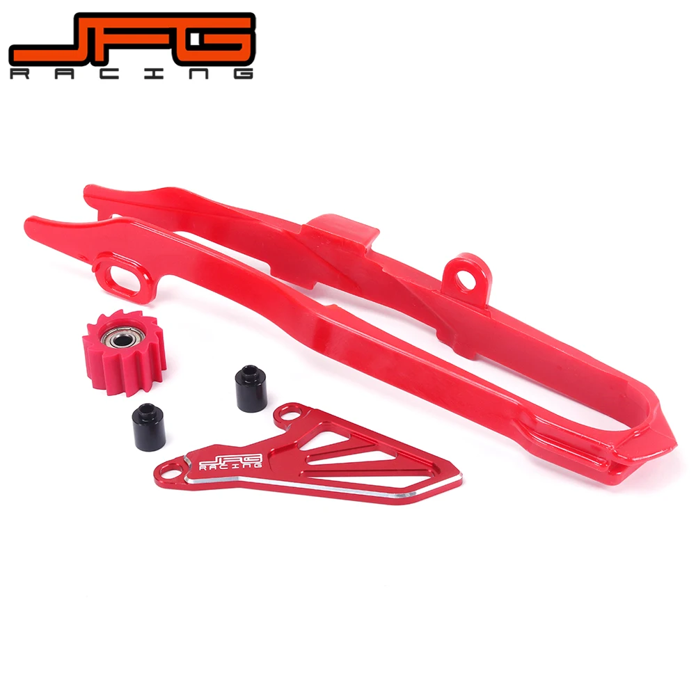 Red Chain Slider & Roller CNC Front Sprocket Drive Cover Guard For CR250R 02-07 CRF250R 04 05 06 07 08 09 CRF250X 04-13 CRF450R
Red Chain Slider & Roller CNC Front Sprocket Drive Cover Guard For CR250R 02-07 CRF250R 04 05 06 07 08 09 CRF250X 04-13 CRF450R