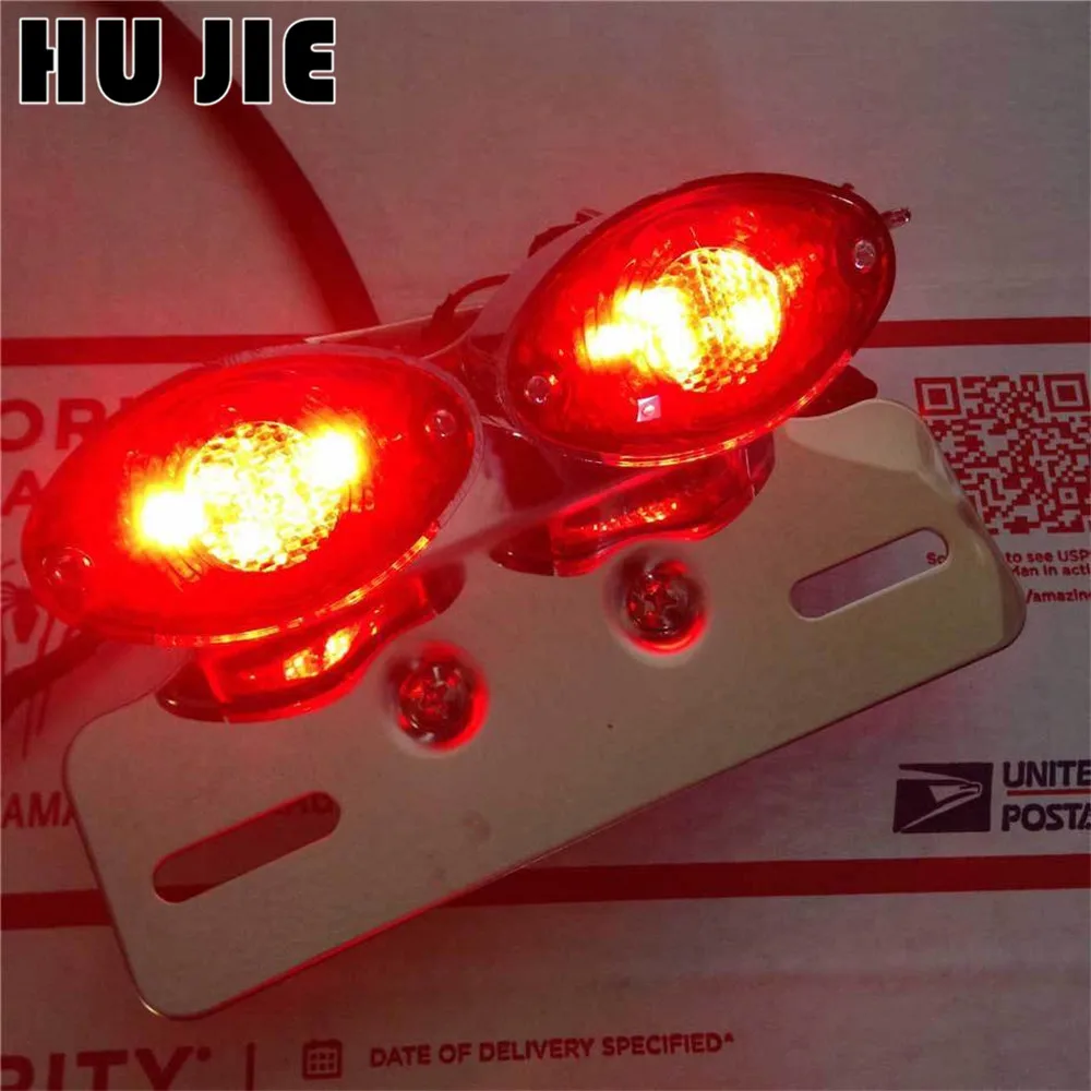 Motorcycle Chrome Cat Eye Tail Light Brake Light License Plate For Street Bike Scooter Cruiser Chopper Dirt Bike ATV off-road
Motorcycle Chrome Cat Eye Tail Light Brake Light License Plate For Street Bike Scooter Cruiser Chopper Dirt Bike ATV off-road