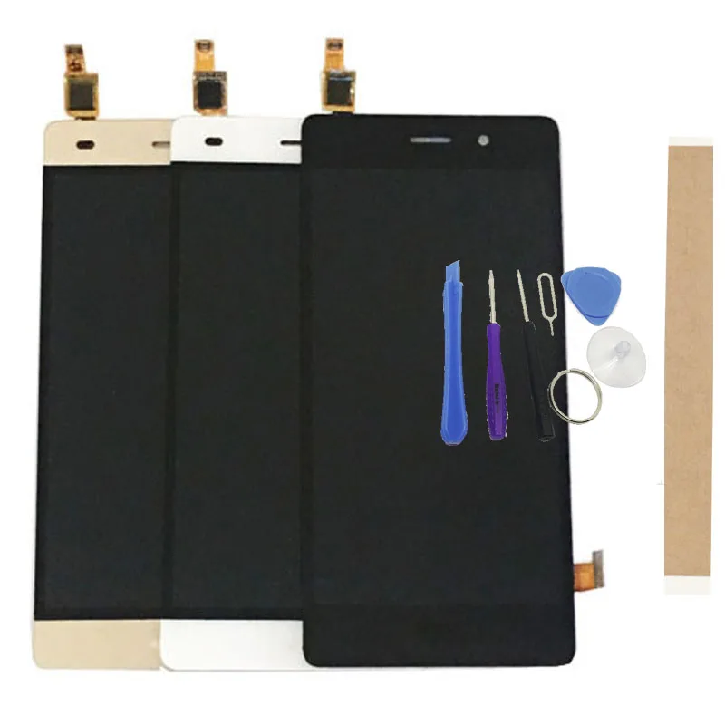 5.0 " For Huawei Ascend P8 Lite P8Lite LCD Display With Touch Sensor Digitizer Assembly White Black Gold Color With Tools Tape
5.0 " For Huawei Ascend P8 Lite P8Lite LCD Display With Touch Sensor Digitizer Assembly White Black Gold Color With Tools Tape