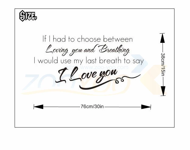 if i had to choose between loving quote wall decal zooyoo8029 decorative adesivo de parede removable vinyl wall sticker
if i had to choose between loving quote wall decal zooyoo8029 decorative adesivo de parede removable vinyl wall sticker