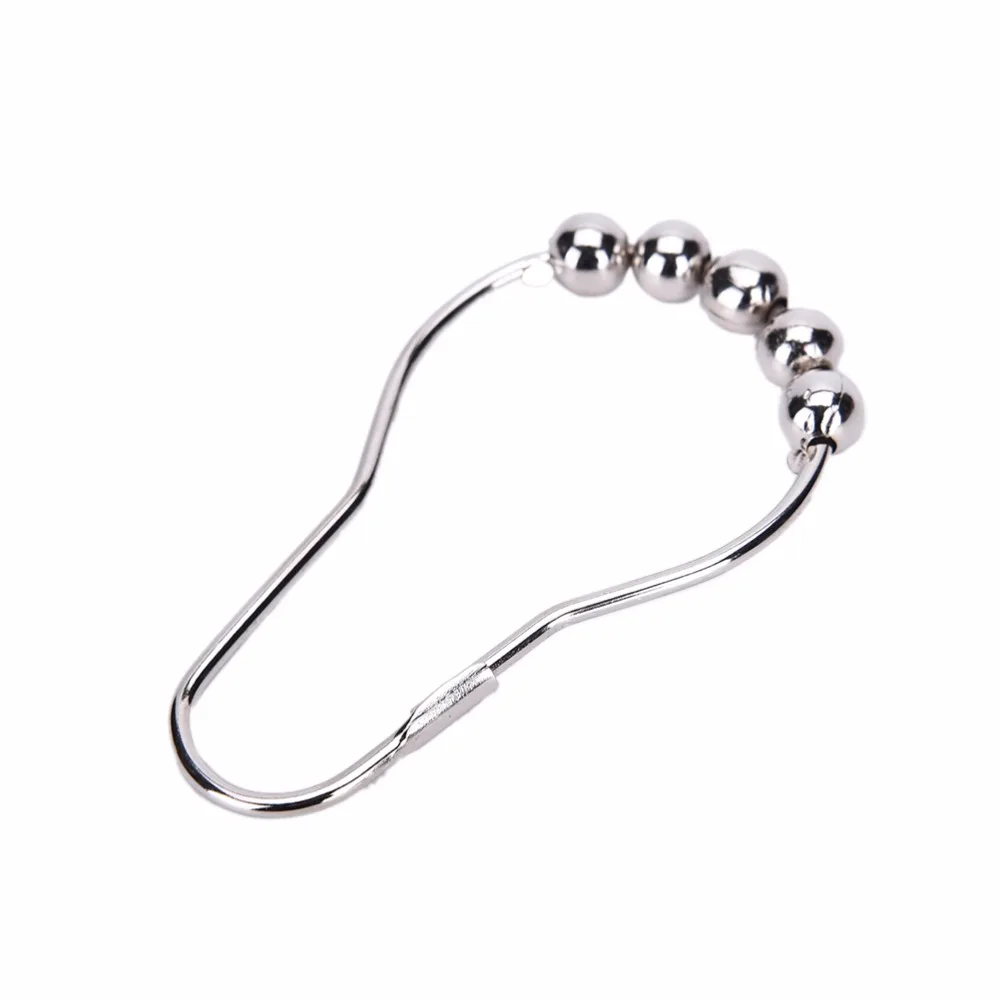 12pcs/pack Set Package Polished Satin Nickel 5 Roller Ball Shower Curtain Rings Hooks Approx. 7cm x 4cm
12pcs/pack Set Package Polished Satin Nickel 5 Roller Ball Shower Curtain Rings Hooks Approx. 7cm x 4cm
