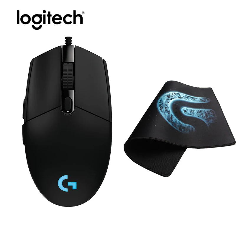 Logitech G102 Prodigy Gaming Mouse Gamer Mice Original Mause 8000dpi Optical Ergonomic Computer Games Mouse+Soft Rubber Mousepad
Logitech G102 Prodigy Gaming Mouse Gamer Mice Original Mause 8000dpi Optical Ergonomic Computer Games Mouse+Soft Rubber Mousepad