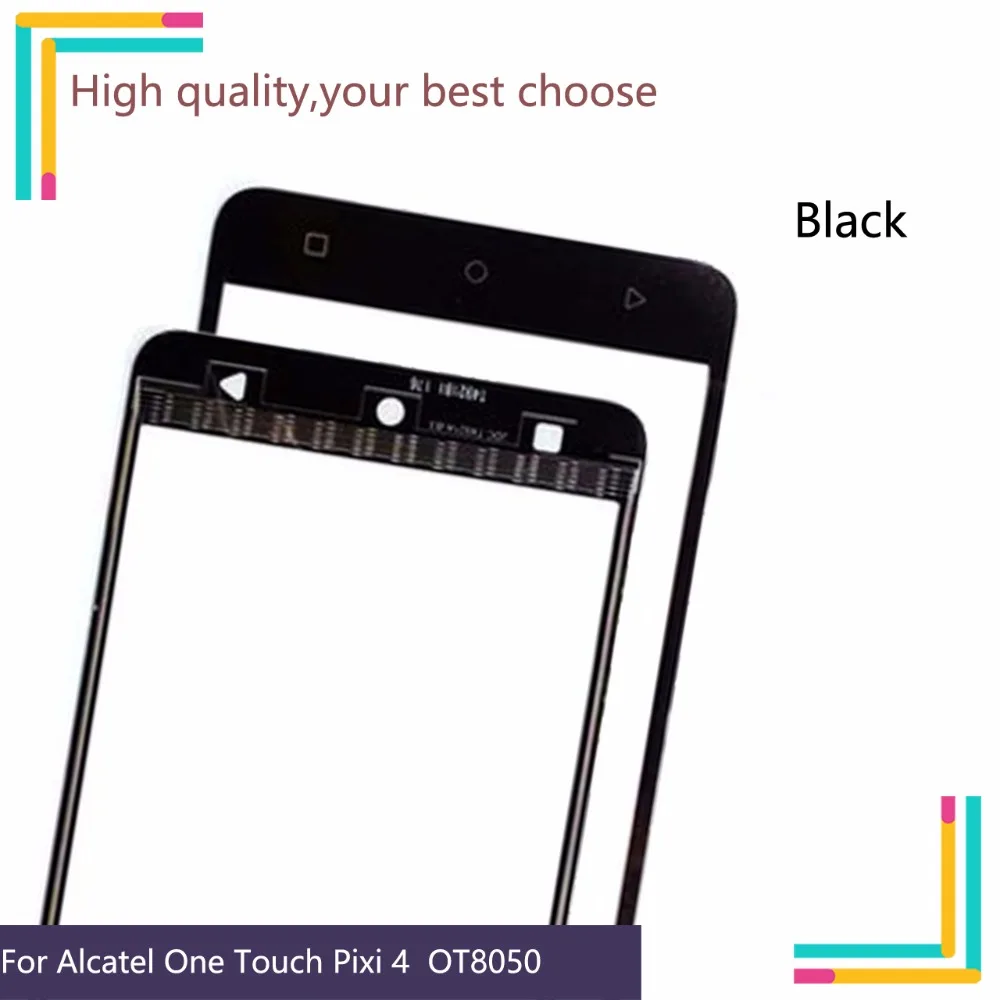 10Pcs/lot For Alcatel One Touch Pixi 4 OT-8050D OT8050 8050 Touch Screen Touch Panel Sensor Digitizer Front Glass Touchscreen
10Pcs/lot For Alcatel One Touch Pixi 4 OT-8050D OT8050 8050 Touch Screen Touch Panel Sensor Digitizer Front Glass Touchscreen