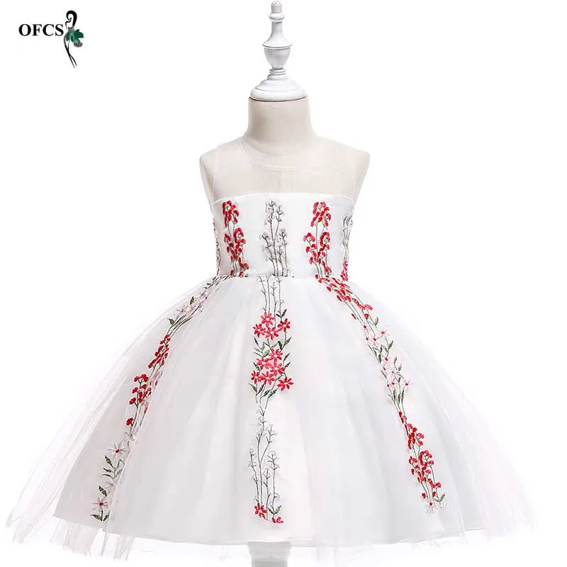Hot Selling Baby Girls Embroidery 3D Flower Gauze Dress High quality Party Princess Dress Children kids clothes 4-12 Year 5Color
Hot Selling Baby Girls Embroidery 3D Flower Gauze Dress High quality Party Princess Dress Children kids clothes 4-12 Year 5Color