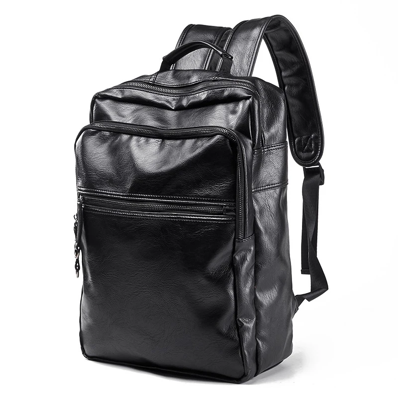 Luxury Brand Leather Backapck Men Laptop Backpack For School Teenagers Daypack Anti-theft Korea Style Casual Travel Bagpack Male
Luxury Brand Leather Backapck Men Laptop Backpack For School Teenagers Daypack Anti-theft Korea Style Casual Travel Bagpack Male