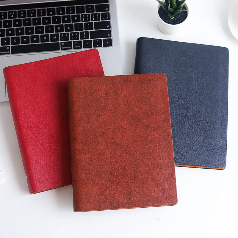 Harphia Notebook faux leather notepad business planner loose-leaf journal | Канцтовары для офиса и дома