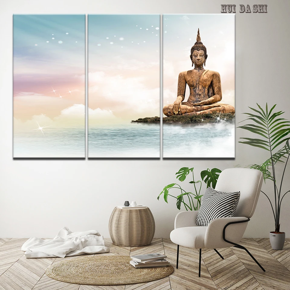 Modern HD Printed Pictures Canvas Painting 5 Panel Zen Buddha Statue Wall Art Home Decoration Framework Poster For Living Room
Modern HD Printed Pictures Canvas Painting 5 Panel Zen Buddha Statue Wall Art Home Decoration Framework Poster For Living Room