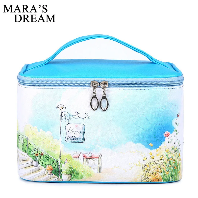 Mara's Dream Women Cosmetic Bag PU Leather Waterproof Hand-held Lovely Large Capacity Flower Girl Portable Handbag Cosmetic Bag
Mara's Dream Women Cosmetic Bag PU Leather Waterproof Hand-held Lovely Large Capacity Flower Girl Portable Handbag Cosmetic Bag