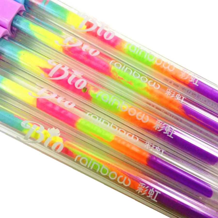 36pcs/lot Rainbow party favor Color Gel Pen 6 In Pens DIY Album Photo Decoration Highlighter Marker
36pcs/lot Rainbow party favor Color Gel Pen 6 In Pens DIY Album Photo Decoration Highlighter Marker