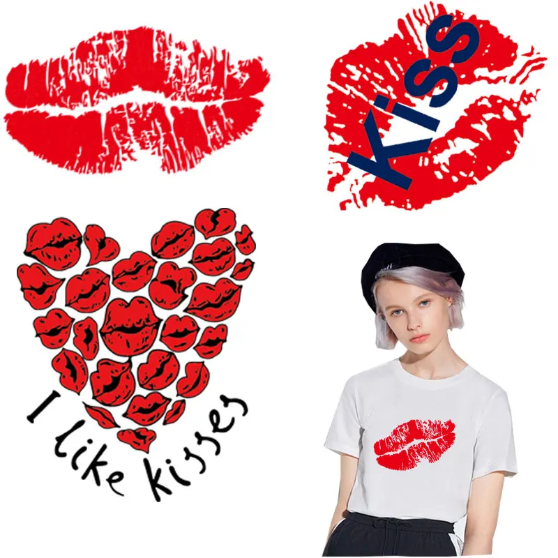 iron on patches for clothing lipstick thermal stickers on clothes heat transfer for women t-shirt patch thermocollants vetement
iron on patches for clothing lipstick thermal stickers on clothes heat transfer for women t-shirt patch thermocollants vetement