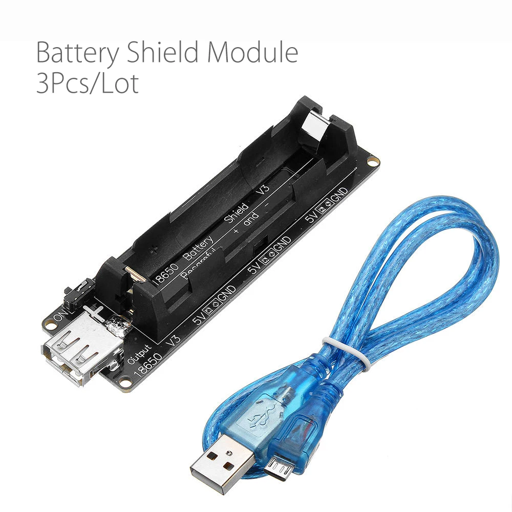 Зарядная плата Micro USB 18650 3 шт./лот ESP32 ESP32S 0.5A, щит для зарядки аккумулятора для Arduino
Зарядная плата Micro USB 18650 3 шт./лот ESP32 ESP32S 0.5A, щит для зарядки аккумулятора для Arduino