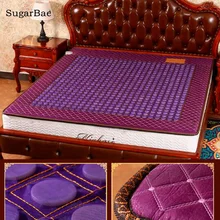 New Design Jade Stone Purple Net Mat Heating Tourmaline Mattress For Sale
