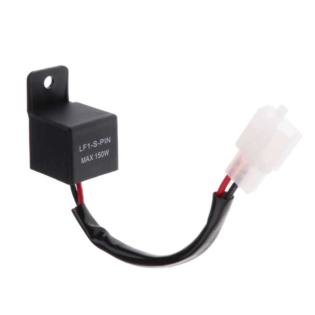 12V Motorcycle Motorbike Blinker Relay Signal Rate Control Cable LED Turn Light Flasher
12V Motorcycle Motorbike Blinker Relay Signal Rate Control Cable LED Turn Light Flasher