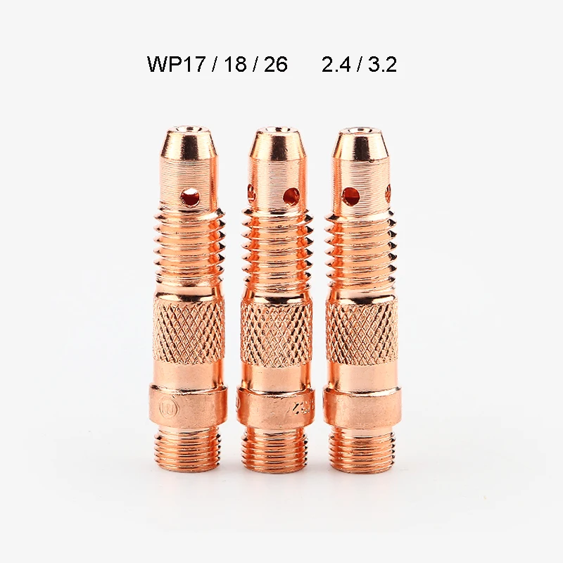 10pcs/Lot WP17 / 18 / 26 Argon Arc Welding Accessories Air Guide Element Universal Connectors Copper TIG Torches 2.4 / 3.2
10pcs/Lot WP17 / 18 / 26 Argon Arc Welding Accessories Air Guide Element Universal Connectors Copper TIG Torches 2.4 / 3.2