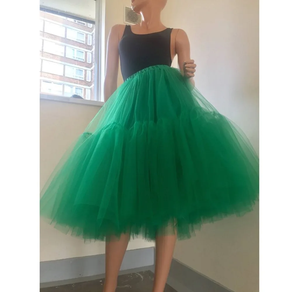 Puffy Mix Calf Green Tutu Skirts For Bridesmaid To Party Pretty Ruffles Tulle Skirt Women Elastic Mesh Skirt Jupe Femme Saias
Puffy Mix Calf Green Tutu Skirts For Bridesmaid To Party Pretty Ruffles Tulle Skirt Women Elastic Mesh Skirt Jupe Femme Saias
