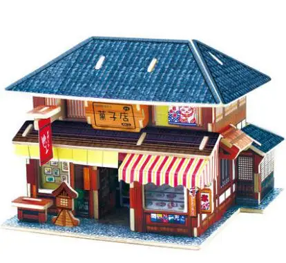 New Arrival 3D Puzzles Wood House Japanese dessert house Building Educational Toys Christmas Kid's Present New Year Gift
New Arrival 3D Puzzles Wood House Japanese dessert house Building Educational Toys Christmas Kid's Present New Year Gift