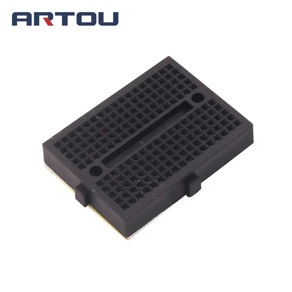 1PCS Black Mini Solderless SYB-170 Mini Solderless Prototype Breadboard 170 Tie-points Prototype Breadboard
1PCS Black Mini Solderless SYB-170 Mini Solderless Prototype Breadboard 170 Tie-points Prototype Breadboard