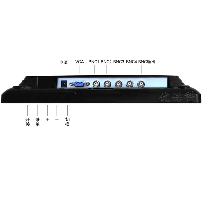 12.1 inch high-definition LCD computer display Bnc1bnc4 four image segmentation can be connected with four cameras
12.1 inch high-definition LCD computer display Bnc1bnc4 four image segmentation can be connected with four cameras
