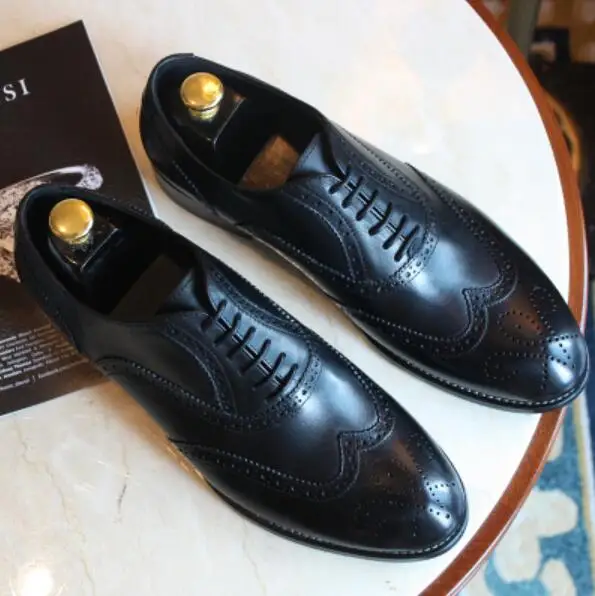 black wedding shoes runway oxfords carved derby shoes spring italian leather oxfords shoes lace up handmade
black wedding shoes runway oxfords carved derby shoes spring italian leather oxfords shoes lace up handmade