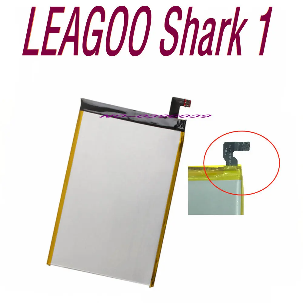 New Shark 1 6300mAh for LEAGOO Shark 1 Smart Mobile Phone+ Tracking No . Replacement Battery
New Shark 1 6300mAh for LEAGOO Shark 1 Smart Mobile Phone+ Tracking No . Replacement Battery