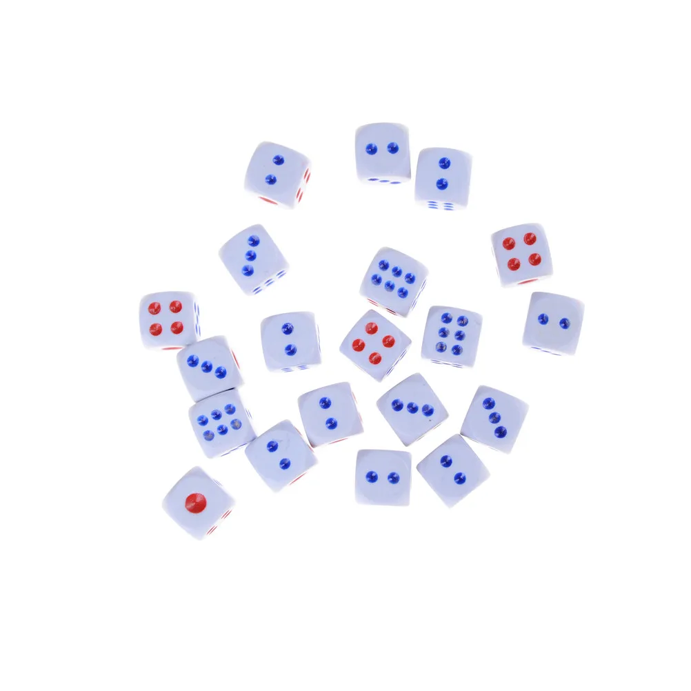 20pcs/set 12 mm Acrylic 6 sided Tricks Dice Game Toy For Party Fun Adult Novelty Gift fun toys
20pcs/set 12 mm Acrylic 6 sided Tricks Dice Game Toy For Party Fun Adult Novelty Gift fun toys