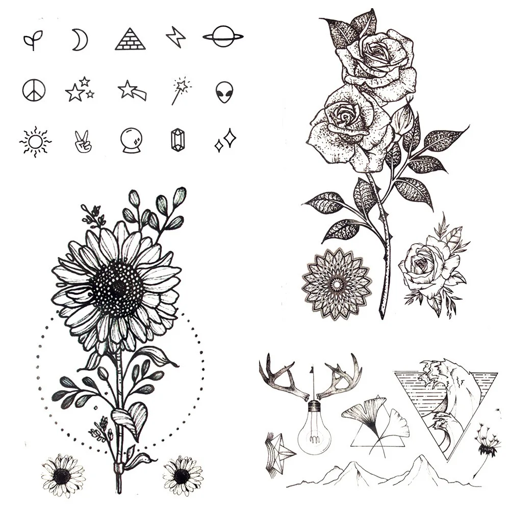 10.5x6CM Sexy Women Hand Sunflower Small Fake Tattoo Stickers Body Hands Art Temporary Tattoo Girl Chest Waterproof Tatoo Neck
10.5x6CM Sexy Women Hand Sunflower Small Fake Tattoo Stickers Body Hands Art Temporary Tattoo Girl Chest Waterproof Tatoo Neck