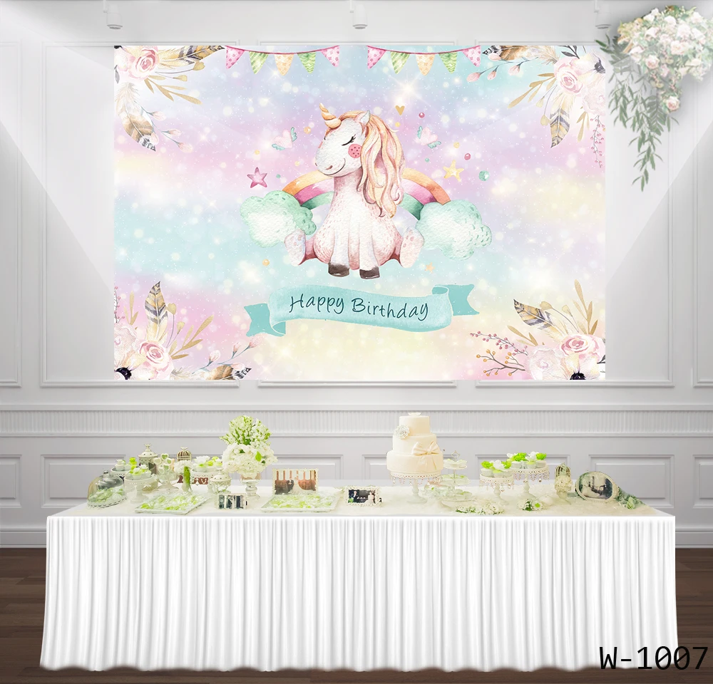 Pony Pastel Unicorn Birthday Backdrop Girls Princess Party Background Rainbow Babyshower Glitter Flowers Turquoise Decorations
Pony Pastel Unicorn Birthday Backdrop Girls Princess Party Background Rainbow Babyshower Glitter Flowers Turquoise Decorations