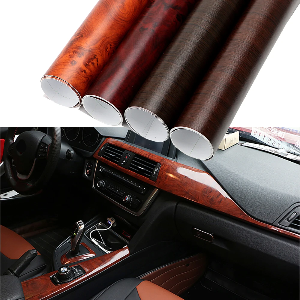 30*100cm Car Wrap Film Auto Decors Protective Wood Grain Textured Car Styling 3D Car Stickers and Decals PVC DIY Decoration
30*100cm Car Wrap Film Auto Decors Protective Wood Grain Textured Car Styling 3D Car Stickers and Decals PVC DIY Decoration