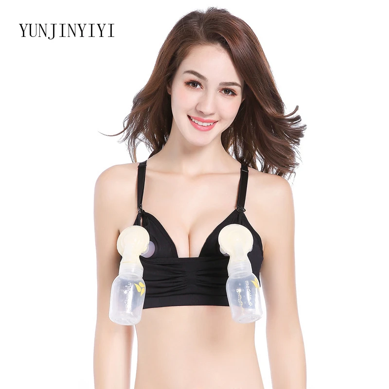 Nursing bra pregnant women underwear no steel ring breastfeeding clothing maternal breast pump special breast bra
Nursing bra pregnant women underwear no steel ring breastfeeding clothing maternal breast pump special breast bra