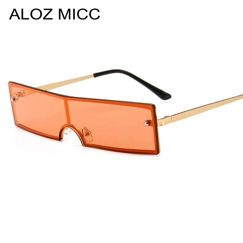 ALOZ MICC Luxury Rimless Rectangle Sunglasses Women Men Alloy One-piece Eyewear High Quality Fashion Sun Glasses Female UV Q605
ALOZ MICC Luxury Rimless Rectangle Sunglasses Women Men Alloy One-piece Eyewear High Quality Fashion Sun Glasses Female UV Q605