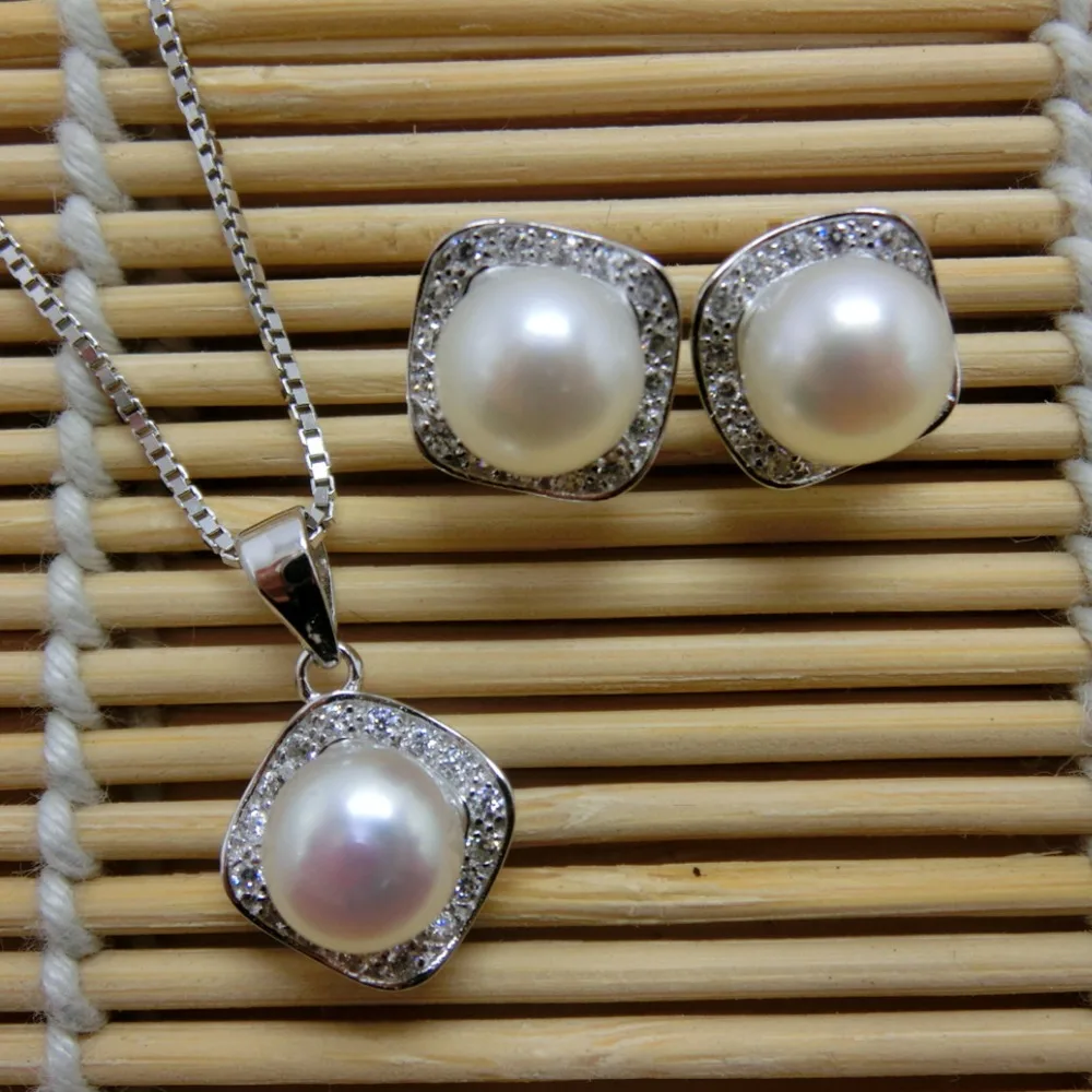 Pearl Jewelry Sets 100% Guaranteed Real 925 Sterling Silver Jewelry Sets With Freshwater Pearl YH50784
Pearl Jewelry Sets 100% Guaranteed Real 925 Sterling Silver Jewelry Sets With Freshwater Pearl YH50784