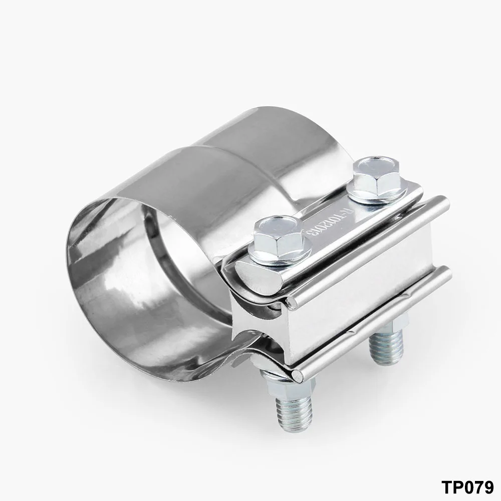 Free Shipping 2.25" to 2.5" High Strength Stainless Steel T Bolt Hose Clamp Kit Turbo With Screw And TP079-2.5 | Автомобили и