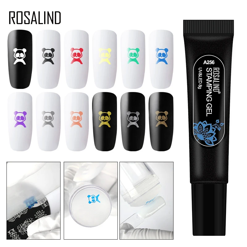 ROSALIND Gel Polish Stamping Paint Vernis Semi Permanent UV Nail Polishes Nail Art Manicure Stamping Plate Gel Hybrid Varnish
ROSALIND Gel Polish Stamping Paint Vernis Semi Permanent UV Nail Polishes Nail Art Manicure Stamping Plate Gel Hybrid Varnish
