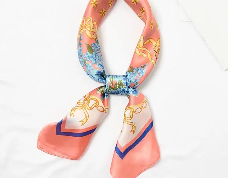 Yishine 70*70 CM Silk Scarf Women Flower Chain Prints Multifunctional Square Scarves Foulard Wrap Small Hijab
Yishine 70*70 CM Silk Scarf Women Flower Chain Prints Multifunctional Square Scarves Foulard Wrap Small Hijab