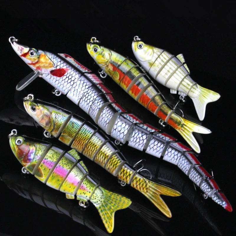 Fishing Lure 6 Segment 8 Part 13 Joint Artificial Plastic Bait Slow Sinking Lures Swimbait Lot 2 Pieces
Fishing Lure 6 Segment 8 Part 13 Joint Artificial Plastic Bait Slow Sinking Lures Swimbait Lot 2 Pieces