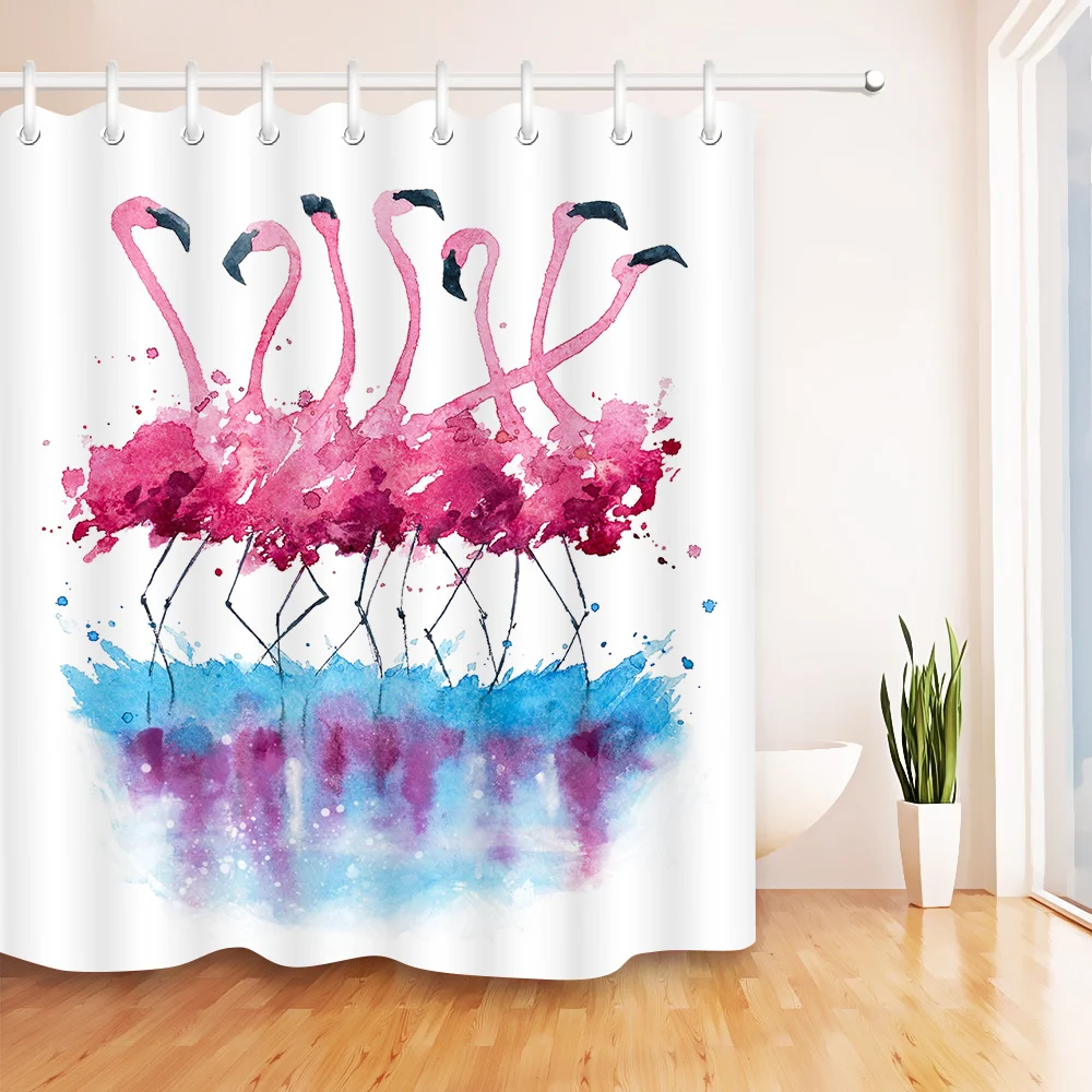 LB 180*180 Pink Flamingo White Shower Curtain Waterproof Polyester Bathroom Curtains Fabric Custom for Girl Bathtub Home Decor
LB 180*180 Pink Flamingo White Shower Curtain Waterproof Polyester Bathroom Curtains Fabric Custom for Girl Bathtub Home Decor