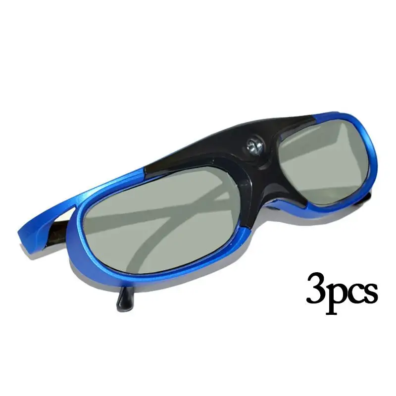 3PCS Active Shutter 3D Glasses DLP Link Projector Specific 144HZ Rechargeable LCD 3D Glasses for BenQ Epson Hitachi Projector
3PCS Active Shutter 3D Glasses DLP Link Projector Specific 144HZ Rechargeable LCD 3D Glasses for BenQ Epson Hitachi Projector