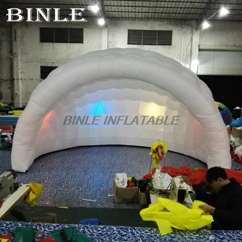 Most popular 5.5X4X3.5m white inflatable dome tent party house gazebo buildings for party made in China
Most popular 5.5X4X3.5m white inflatable dome tent party house gazebo buildings for party made in China
