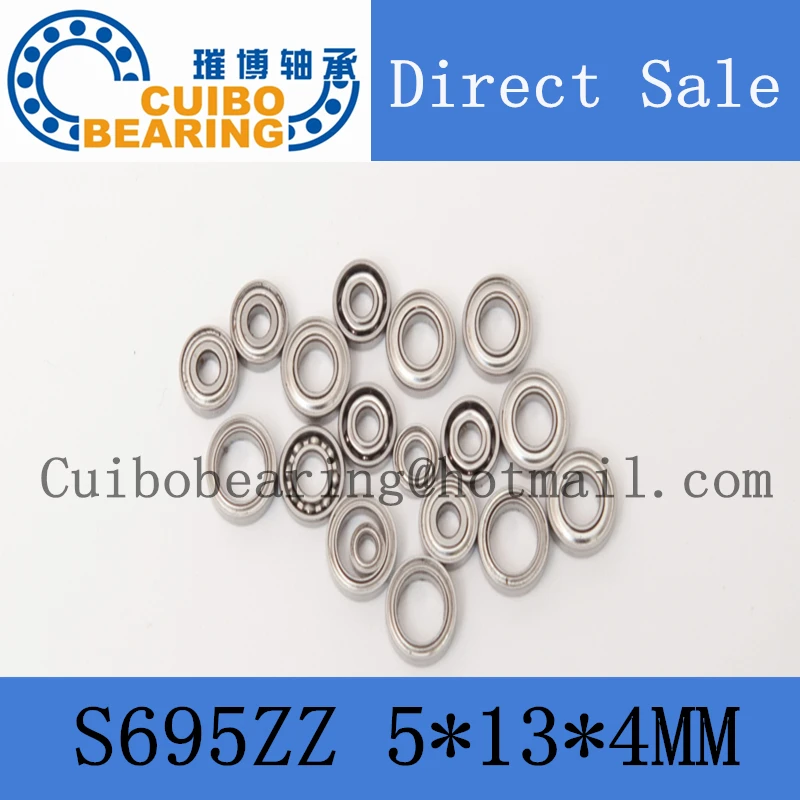 Free shipping stainless steel bearing S695ZZ 619/5 R-1350ZZ 695 S695 Z ZZ S695Z S695ZZ 5*13*4 mm 440C material
Free shipping stainless steel bearing S695ZZ 619/5 R-1350ZZ 695 S695 Z ZZ S695Z S695ZZ 5*13*4 mm 440C material