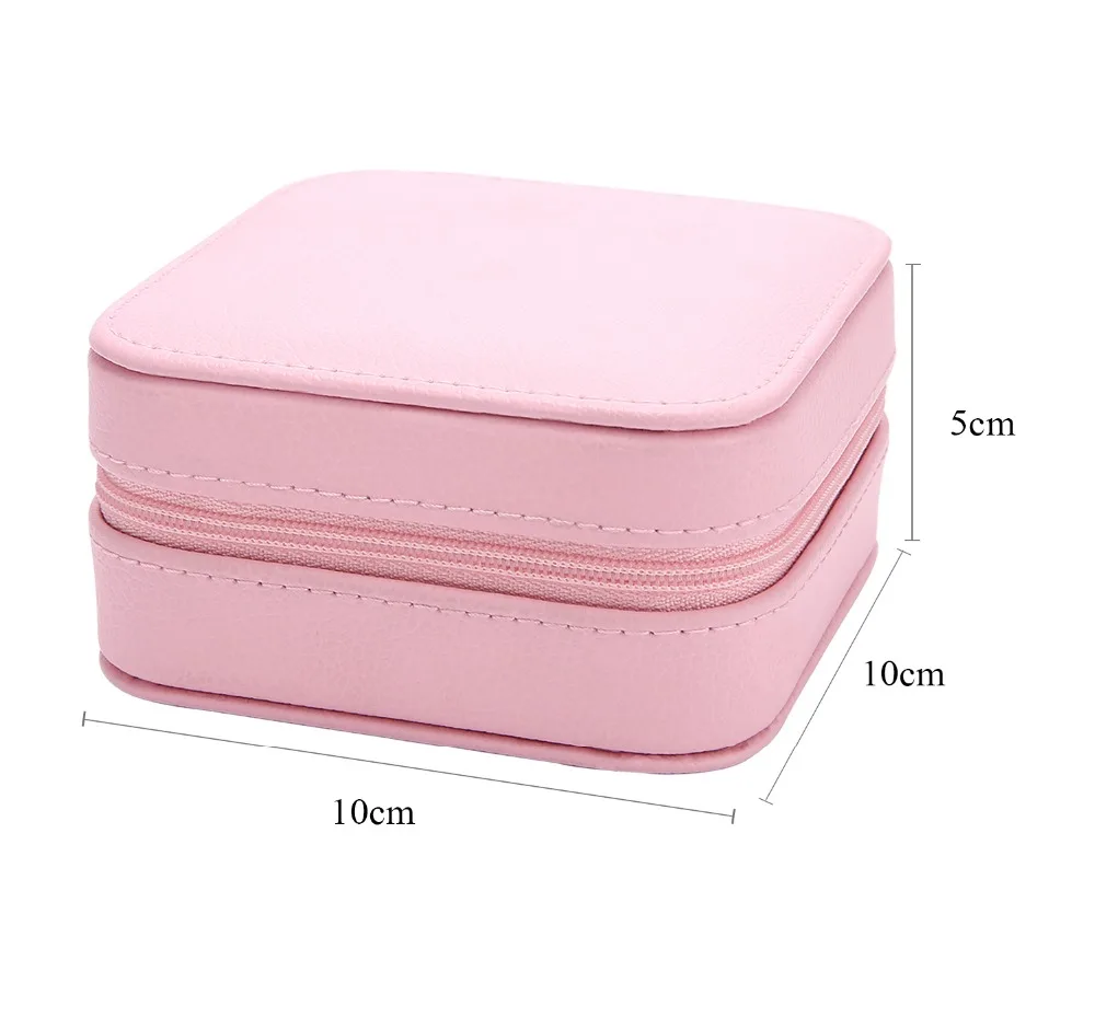 LELADY 10*10*5cm Jewelry Box Solid Zipper Leather Storage Organizer Jewelry Box Portable Travel Jewelry Case Gift Box for Women
LELADY 10*10*5cm Jewelry Box Solid Zipper Leather Storage Organizer Jewelry Box Portable Travel Jewelry Case Gift Box for Women