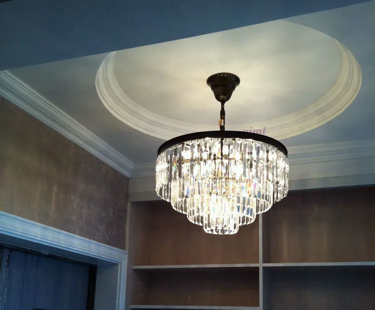 high quality k9 Crystal Pendant circular Electroplate polishing luxury Chandeliers Nordic simplicity Crystal bar light 110-240V
high quality k9 Crystal Pendant circular Electroplate polishing luxury Chandeliers Nordic simplicity Crystal bar light 110-240V