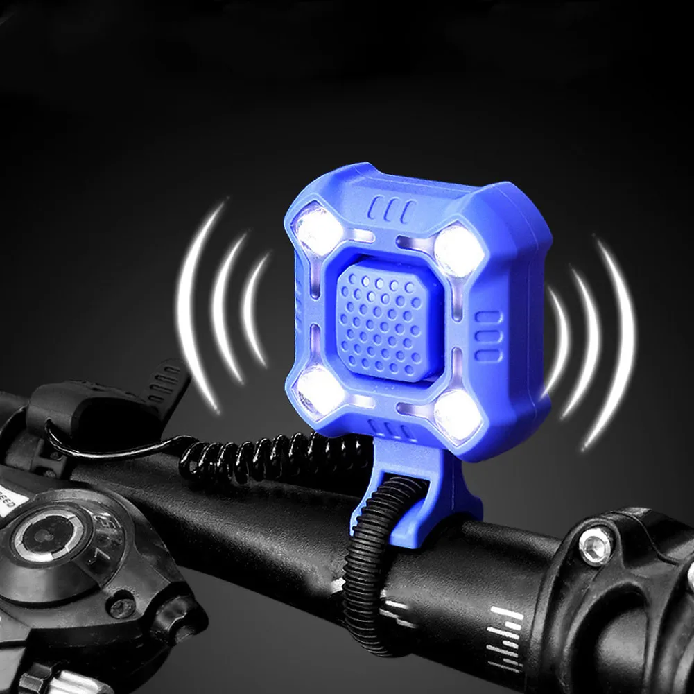 Newly Mountain Bike Light Headlight Horn Bell UaSB Charging Accessories For Bicycle Cycling BN99 | Спорт и развлечения