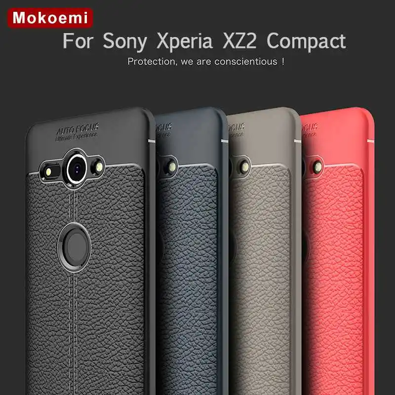 Mokoemi Lichee узор Ударопрочный Мягкий 5 0 "для Sony Xperia XZ2 компактный чехол для