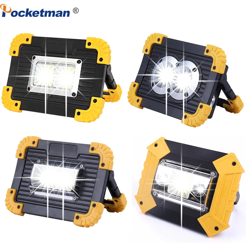 Most Powerful Led Work Light Super Bright Portable Spotlight Rechargeable for Outdoor Camping Lampe Flashlight by 18650
Most Powerful Led Work Light Super Bright Portable Spotlight Rechargeable for Outdoor Camping Lampe Flashlight by 18650