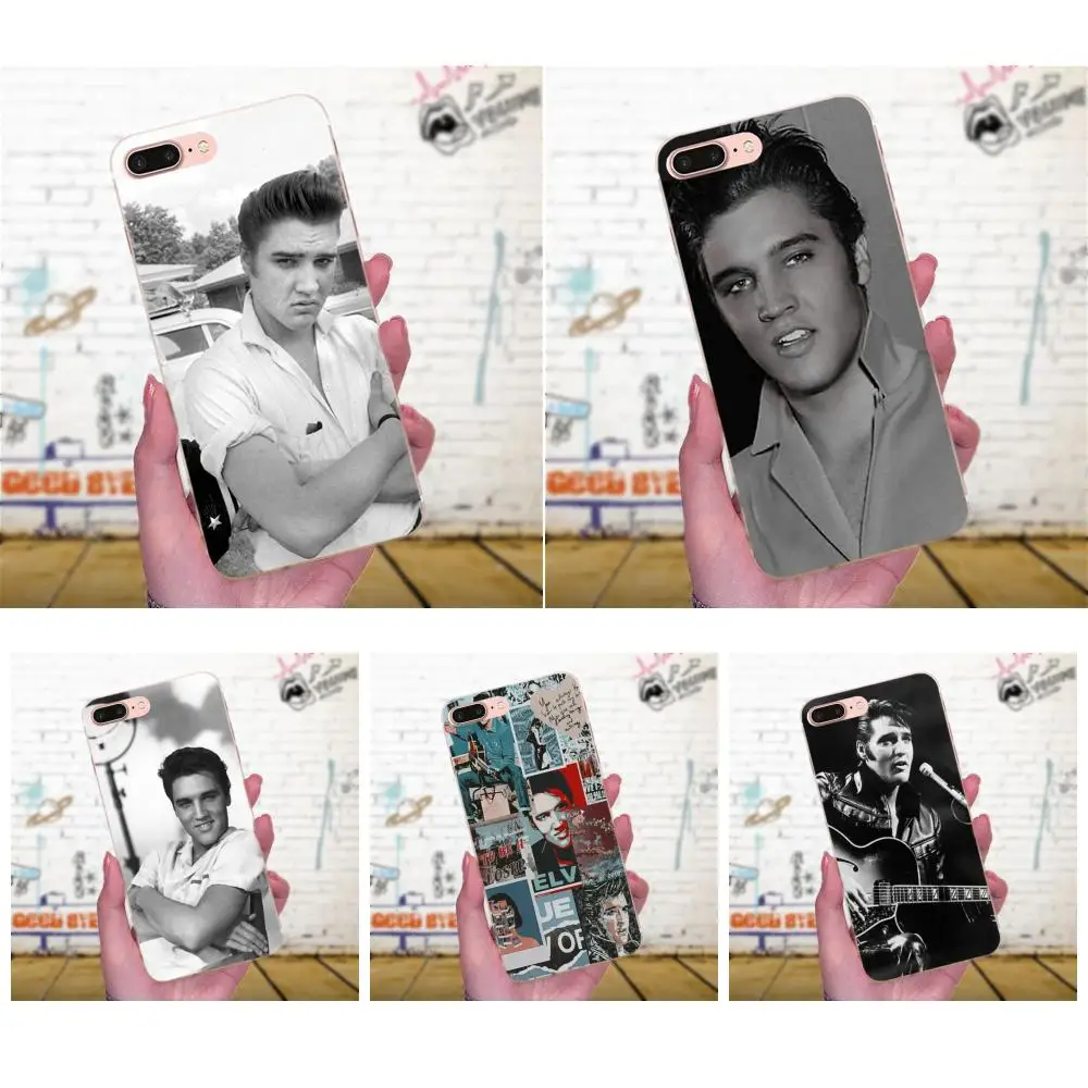 Защитный чехол из ТПУ для Huawei Mate 7 8 9 10 20 P8 P9 P10 P20 P30 Lite Plus Pro 2017 Elvis Presley