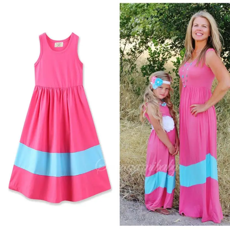 2018Matching Mother Daughter Dresses Sleeveless Striped Mother Daughter Summer Dress Clothes Mom And Daughter Family Look
2018Matching Mother Daughter Dresses Sleeveless Striped Mother Daughter Summer Dress Clothes Mom And Daughter Family Look