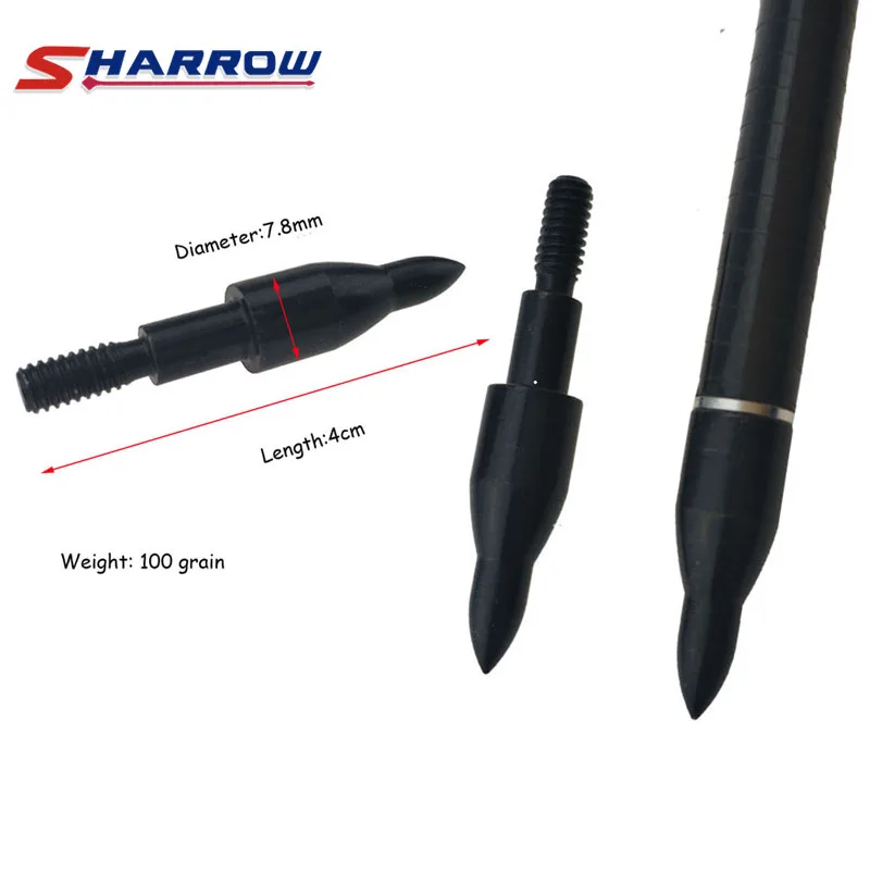 Sharrow 30 штук 100 зернистых сплавов, наконечники для охотничьих стрел, наконечники для охотничьих стрел
Sharrow 30 штук 100 зернистых сплавов, наконечники для охотничьих стрел, наконечники для охотничьих стрел